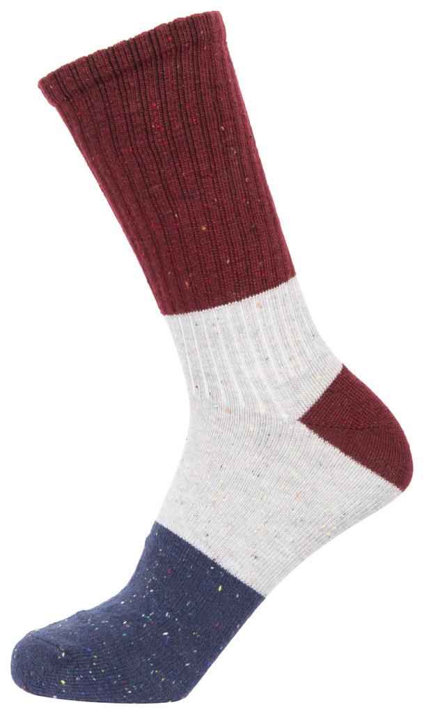 Trespass ALIZE Unisex Socken aus recycelter Baumwolle (grau / feige, 37-41)