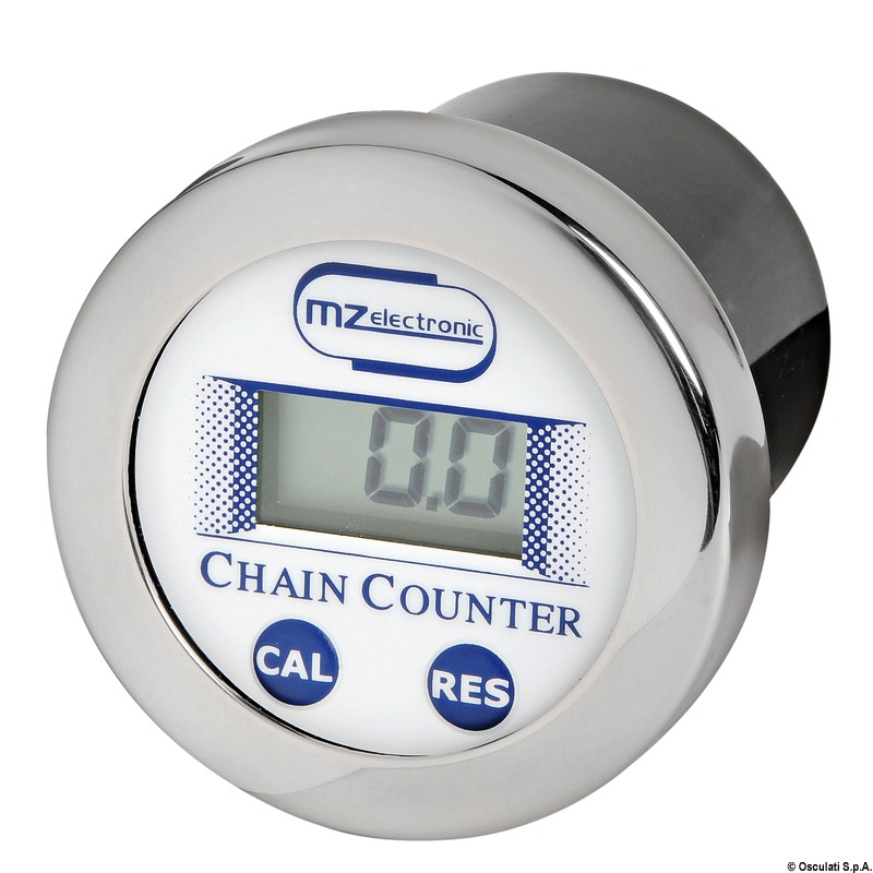 Chain counter 12/24 V - 99.9 m