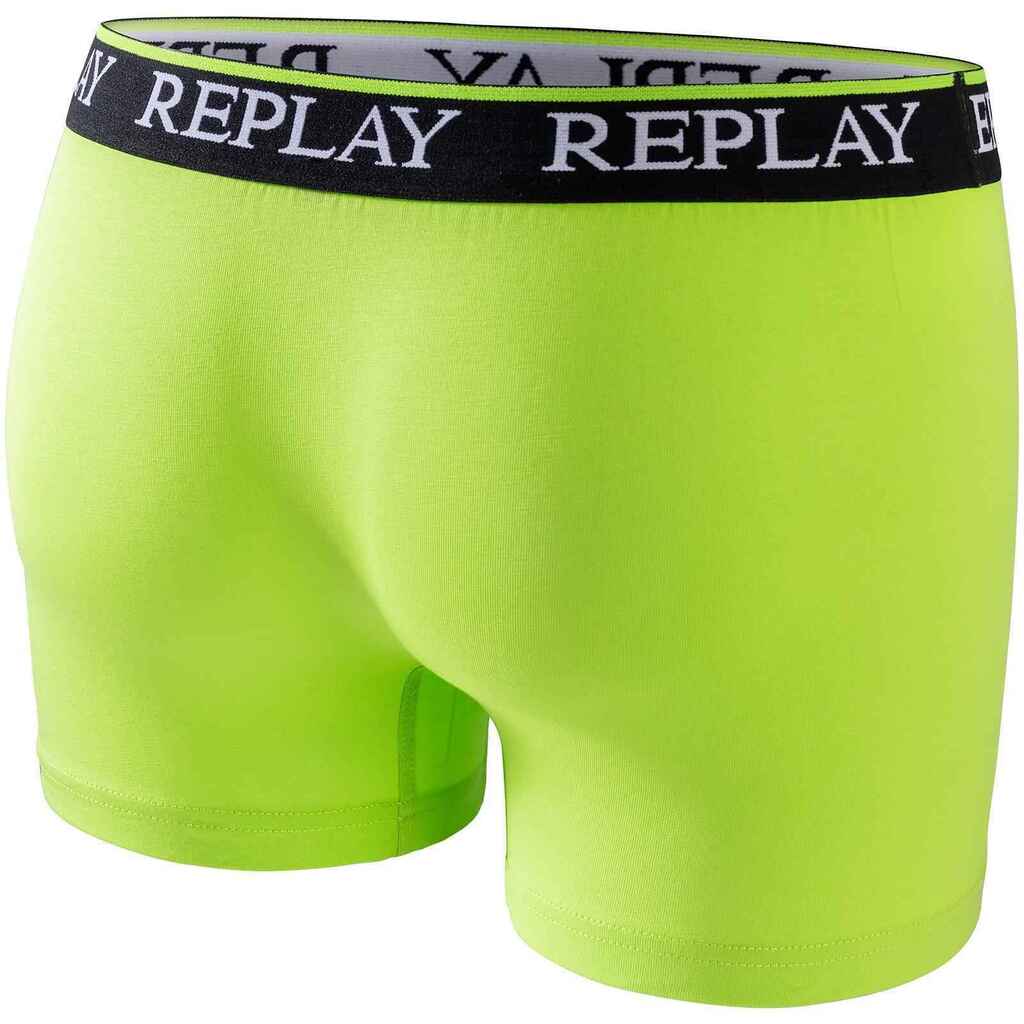 Replay Boxer Shorts Set of 2 (black/green, XXL)