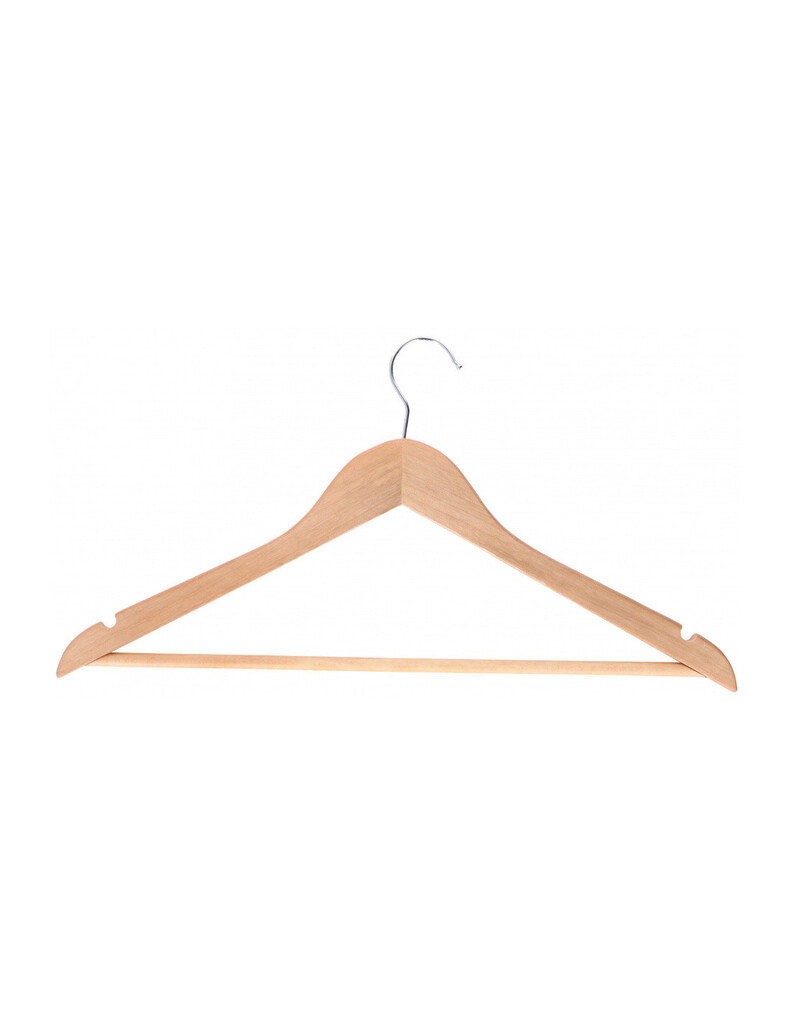 CHAMP coat hanger - set of 3 wooden hangers.