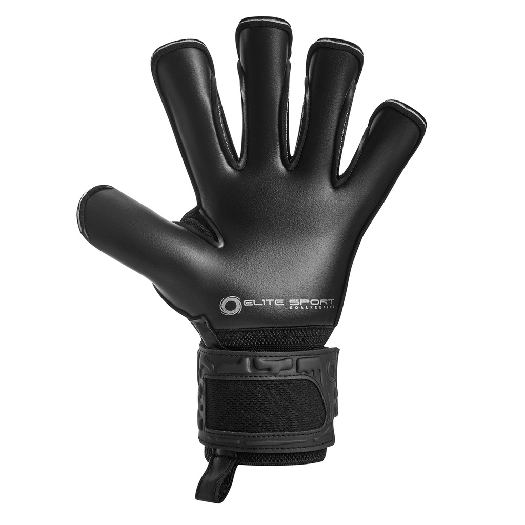 Elite goalkeeper gloves Black Solo (black, 6)