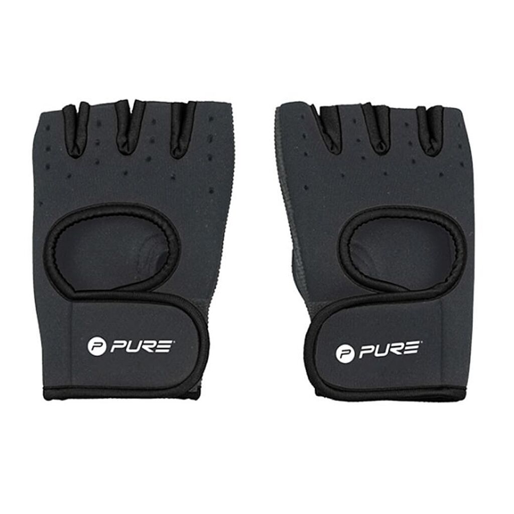 Pure2improve fitness Gloves for men (black, L/XL)