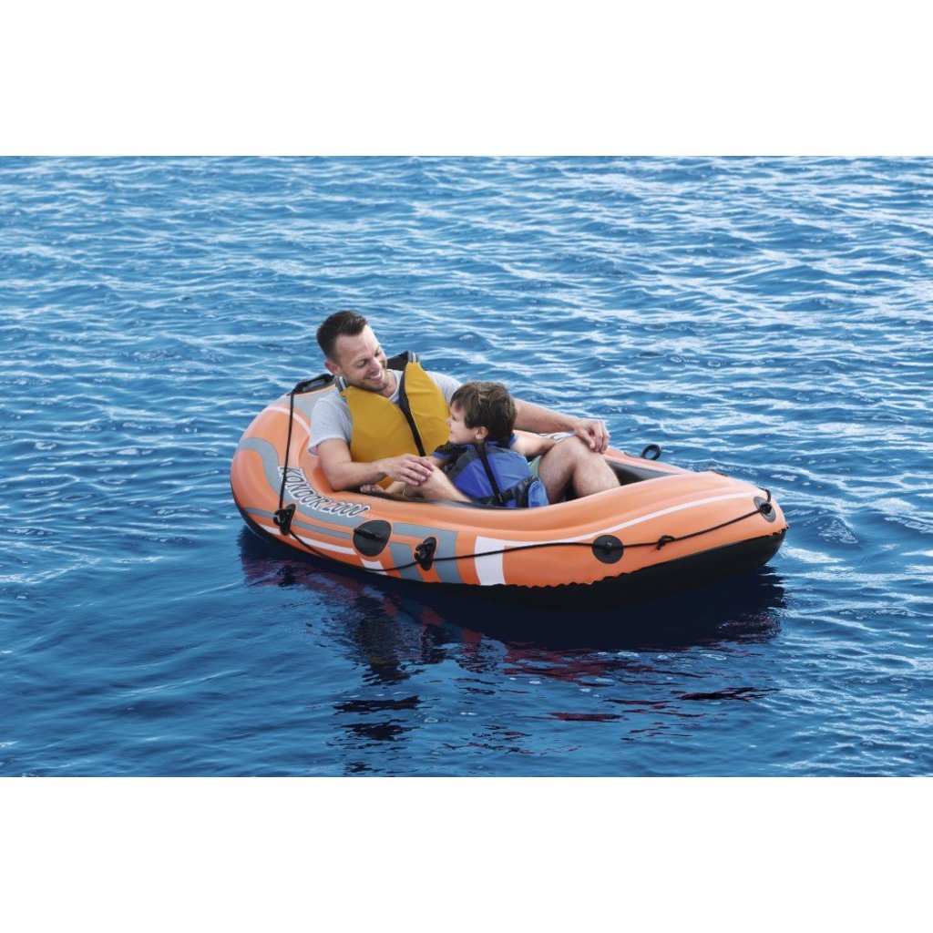 Bestway Boat (Orange, Inflated 188x98x30cm)