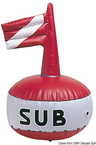 Mini Diving Buoy 38 x 63 cm