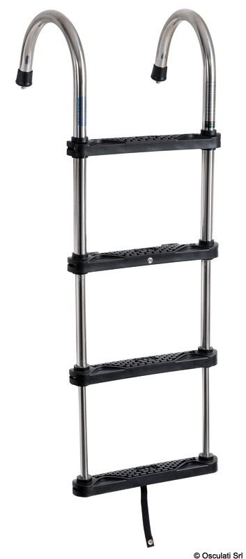 Eco-ladder, extendable folded out 1170mm - folded in 705mm