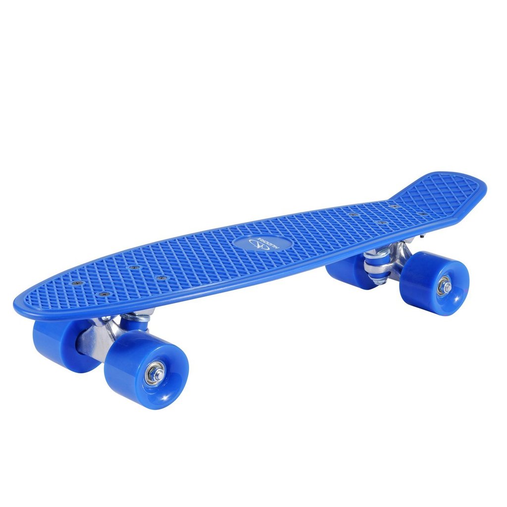 Hudora Skateboard Retro (Sky blue, 57cm × 15cm × 11.5cm)