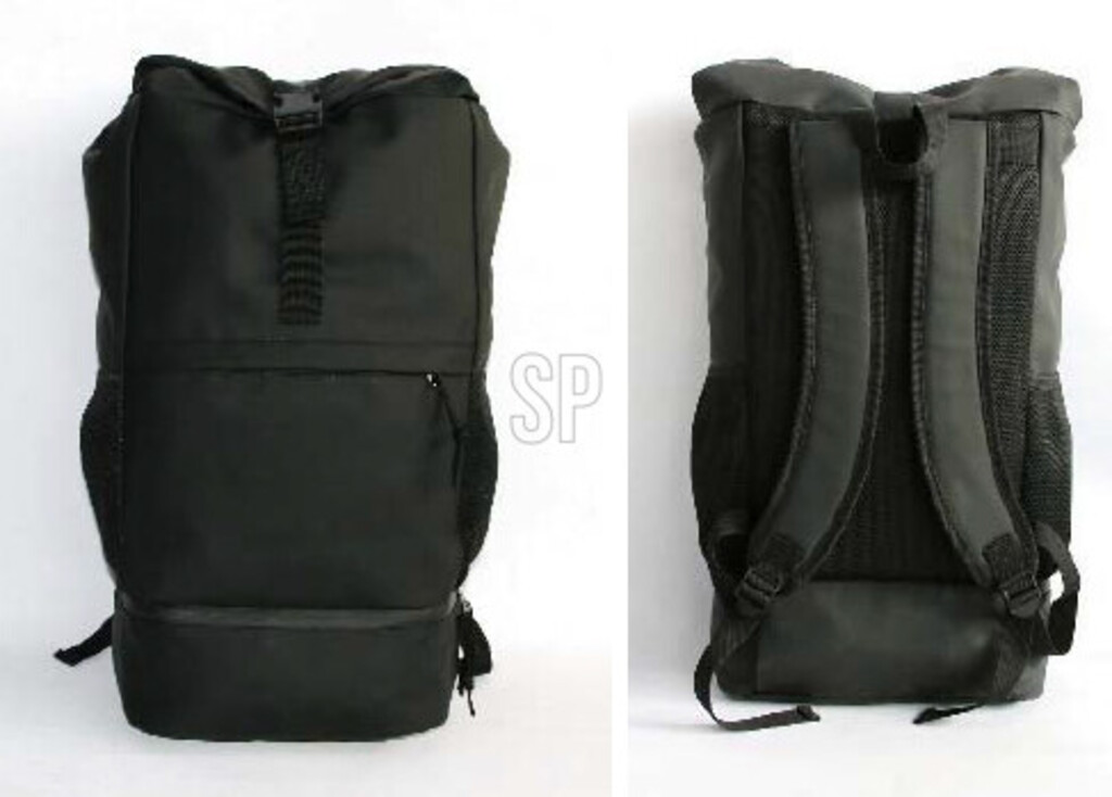 CHAMP Backpack (black, 65cm × 29cm × 19cm)