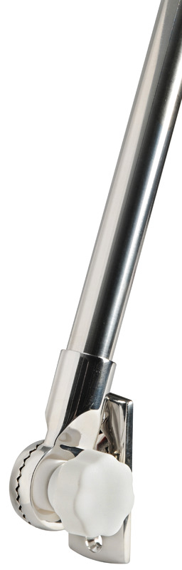 Led shaft, foldable 360° plastic white 60 cm
