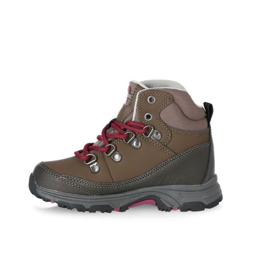 Trespass GLEBE II - Chaussures de randonnée pour enfants (marron, 38)