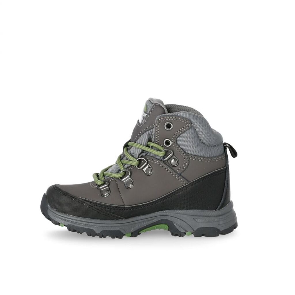 Trespass GLEBE II - Chaussures de randonnée pour enfants (vert foncé, 28)