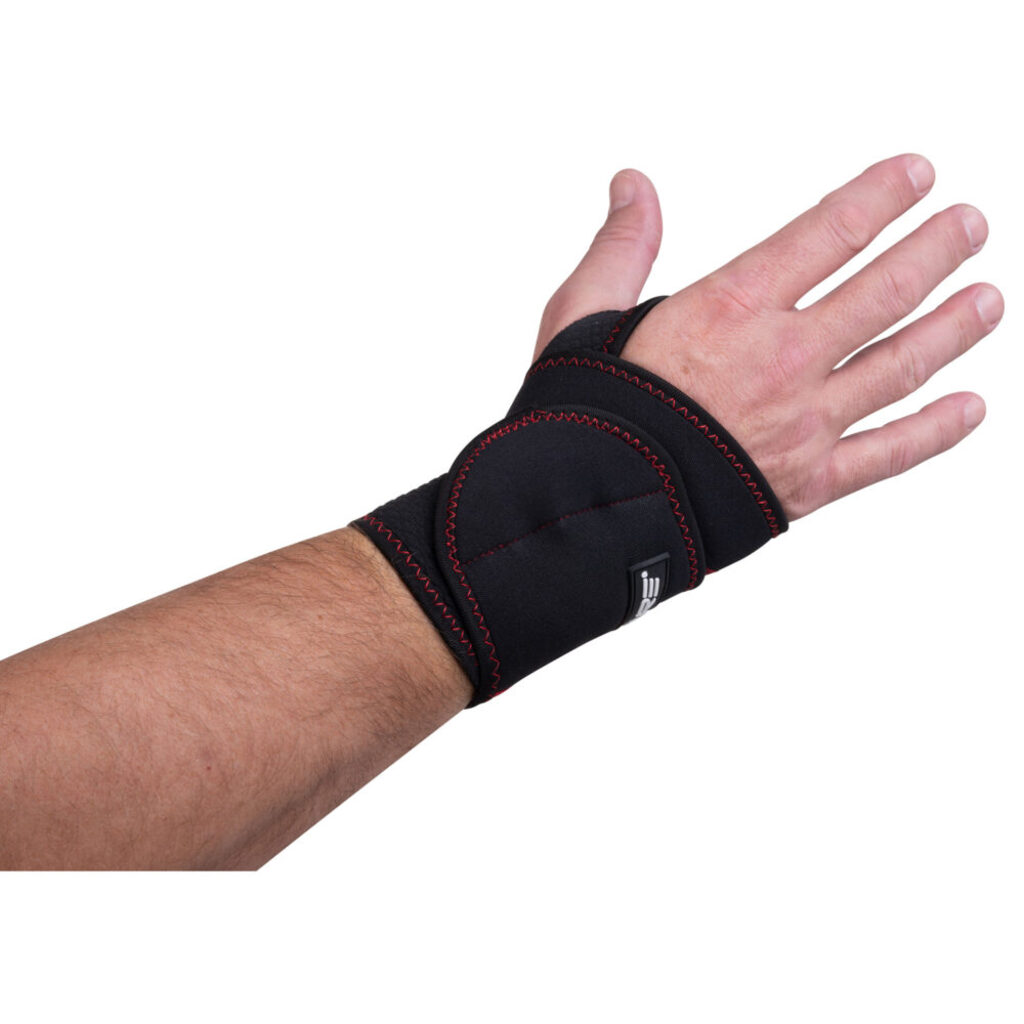 Pure2improve Bandage pour poignet en néoprène (noir, taille unique)