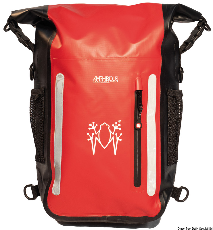 AMPHIBIOUS Backpack Atom II 15 l red