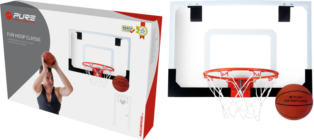 Pure2improve panier de basket fun Hoop Classic (46cm × 30cm)