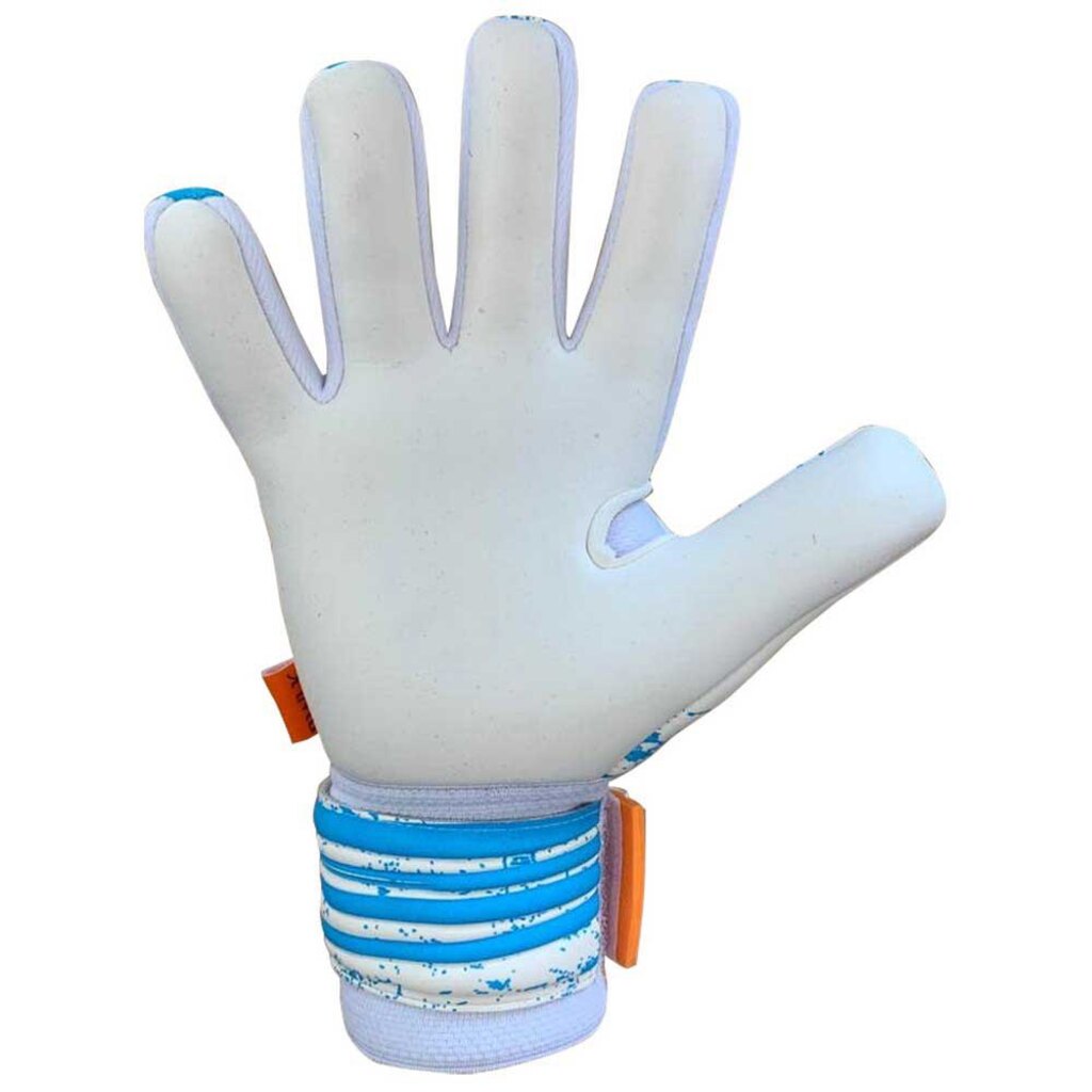 RWLK gants de gardien de but Future I Junior (blanc bleu clair, 4)