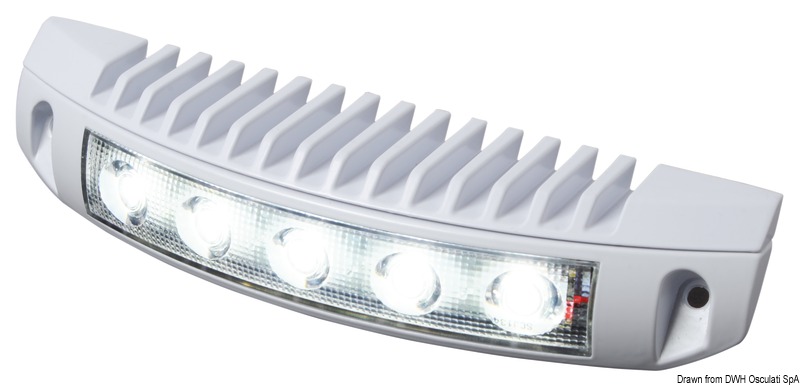 LED-Strahler mit 5 weißen LEDs