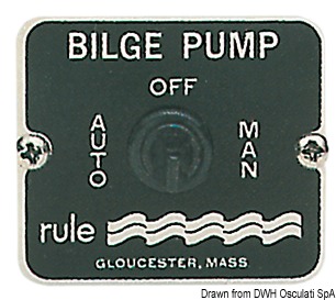 Ruke bilge pump switch