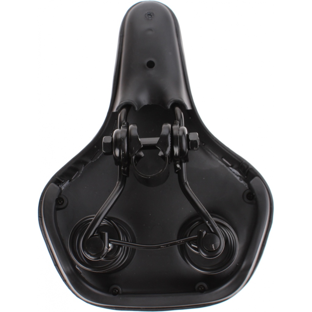 Dunlop Bicycle Saddle (black, 26.5cm × 18.5cm, 0.916kg)