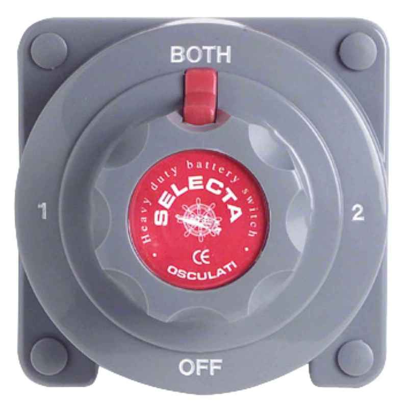 Main switch converter f. Selecta batteries