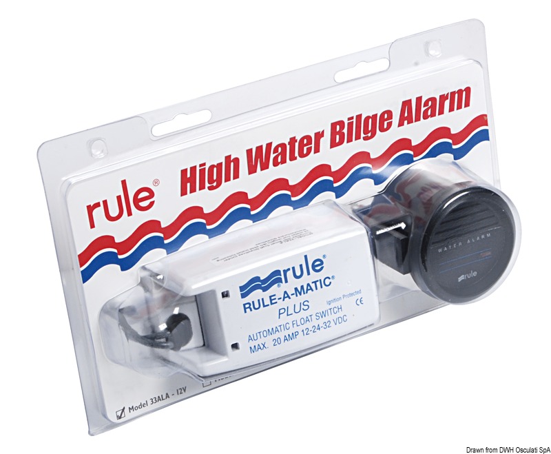 Rule Bilge level alarm 12 V