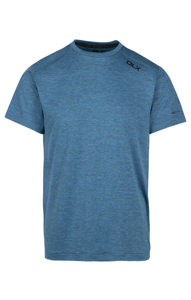 Trespass DLX DOYLE Herren T-Shirt (blau, XS, bondi blue marl)