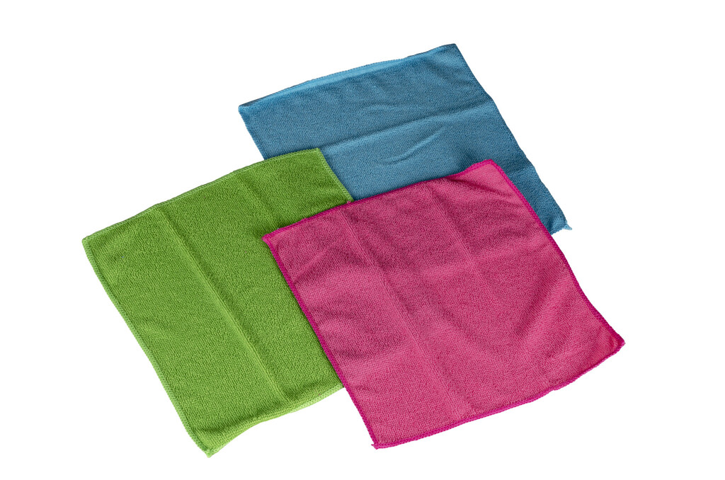 ultra clean microfibre cloth set of 6 (30cm × 30cm, 0.112kg)