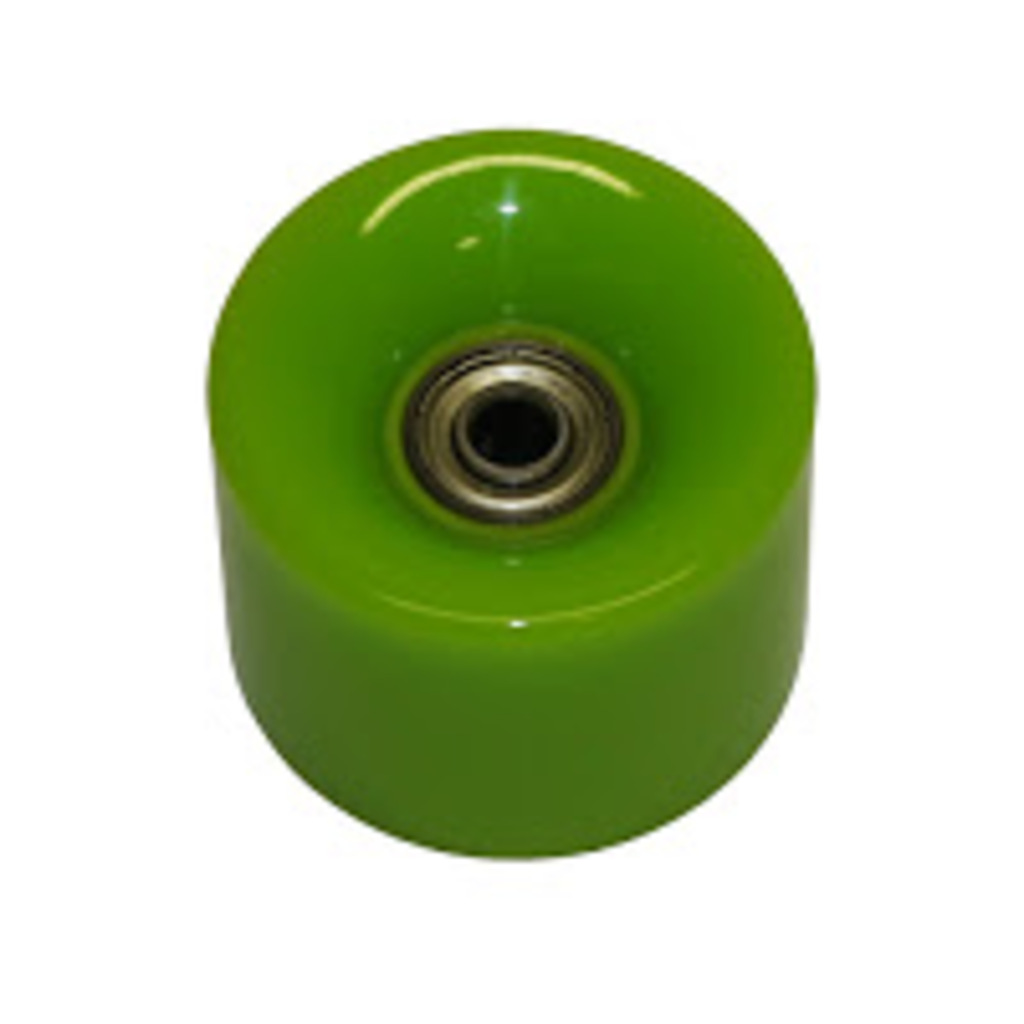 Hudora 1 rotella di ricambio, verde limone 60 x 45 mm (EOL) (Retro)