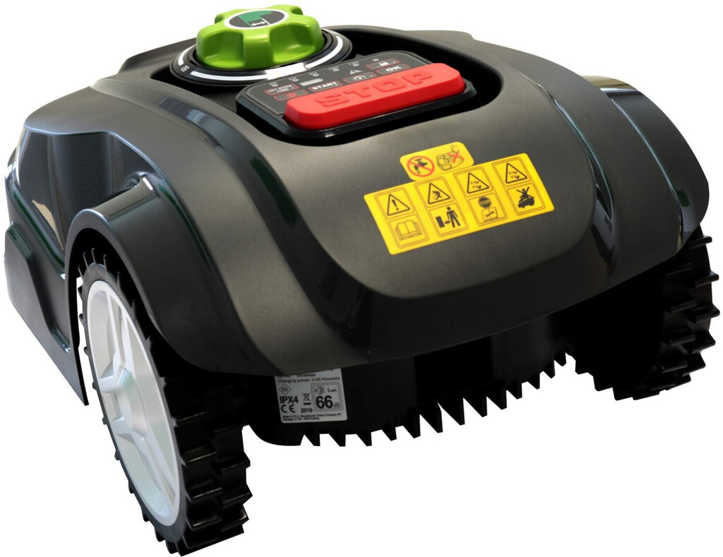 Robot de pelouse Grouw S600 (noir, 57cm × 39cm × 26cm)