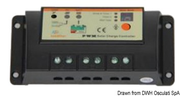 Current voltage regulator f. panels 20 A