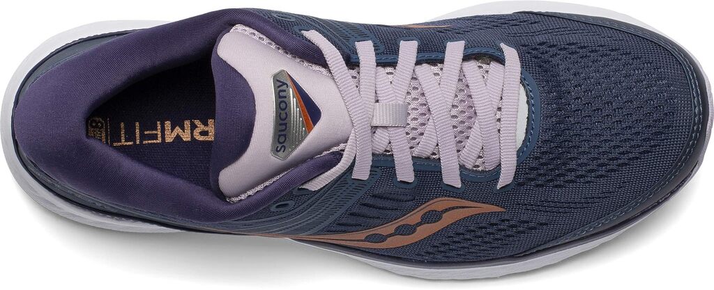 Saucony Munich 4 unisex running shoe (Lilac Storm, 270g, 40.5, 9)