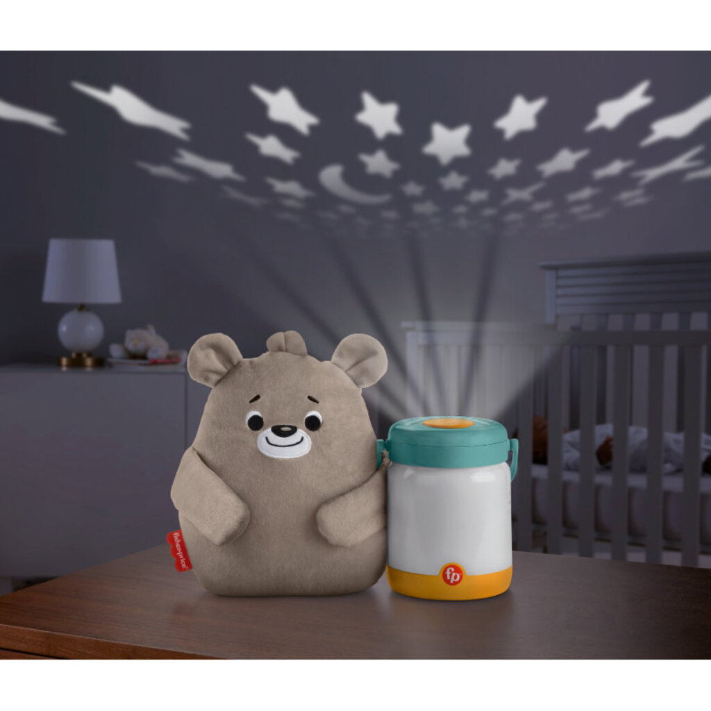 Fisher Price Baby Bear with Firefly Night Light (20.3cm)
