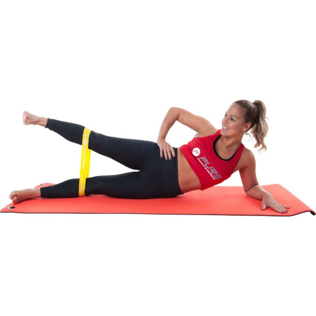 Pure2improve Small Resistance Bands (Yellow, Red, Black, 3pcs.)