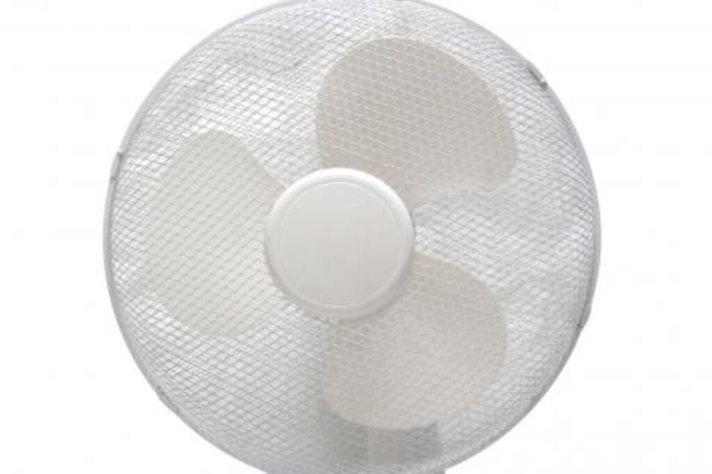 COOLserie table fan (white, ⌀40cm × 53.5cm)