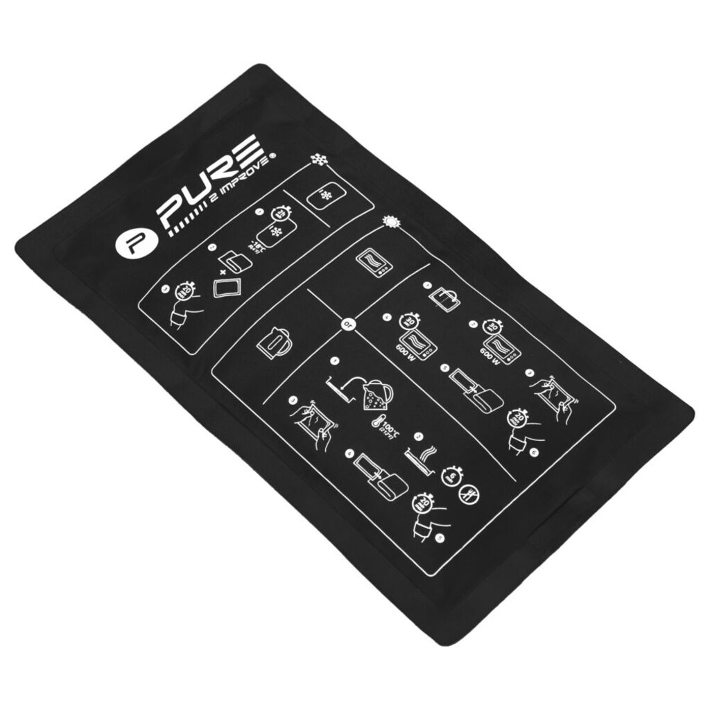 Pure2improve Hot-Cold Pack (Black, 23cm × 13cm)