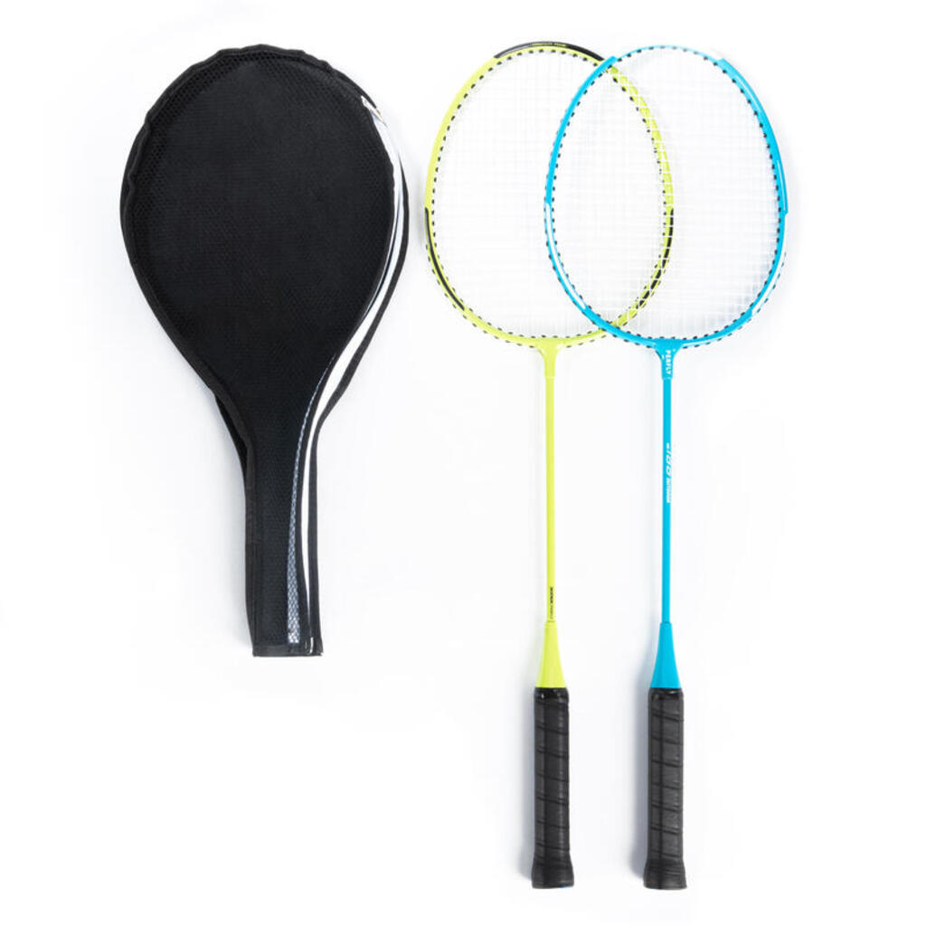 Perfly Outdoor Badminton Set (gelb türkis)