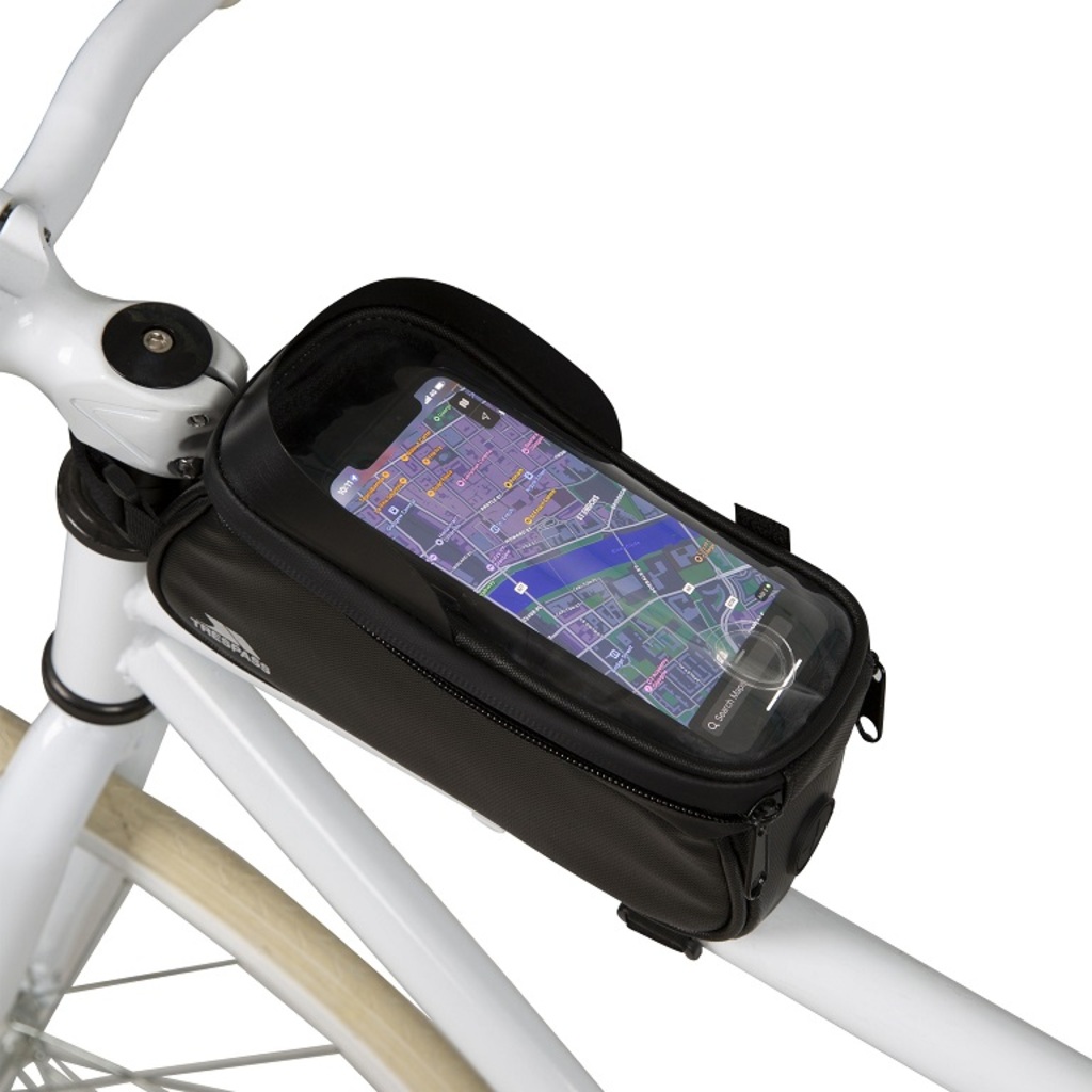 Trespass CELL RIDE - Sacoche pour téléphone portable à vélo (noir)