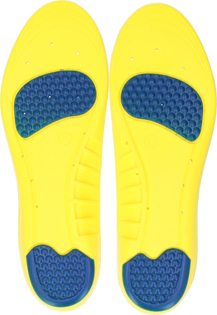 Umbro Massage Shoe Insole (yellow, 29cm × 10cm × 0.5cm, L)