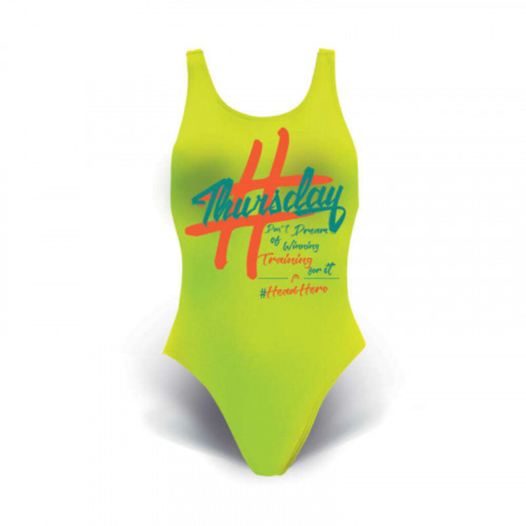 Costume da bagno Head Swimmweek (lime, 34)
