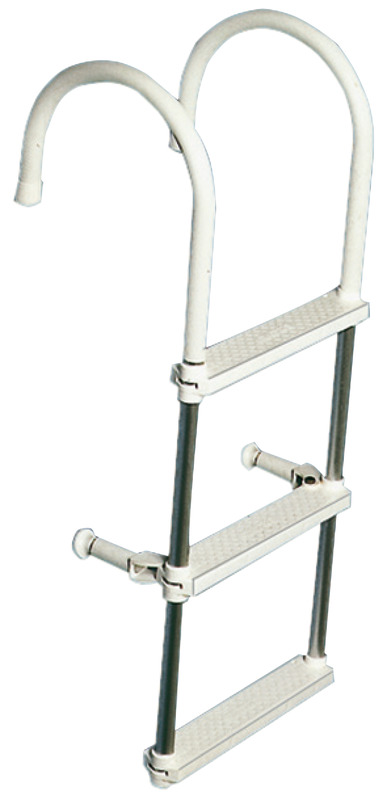 Bathing ladder made of anticorodal tube, 3 steps Ø 250 mm