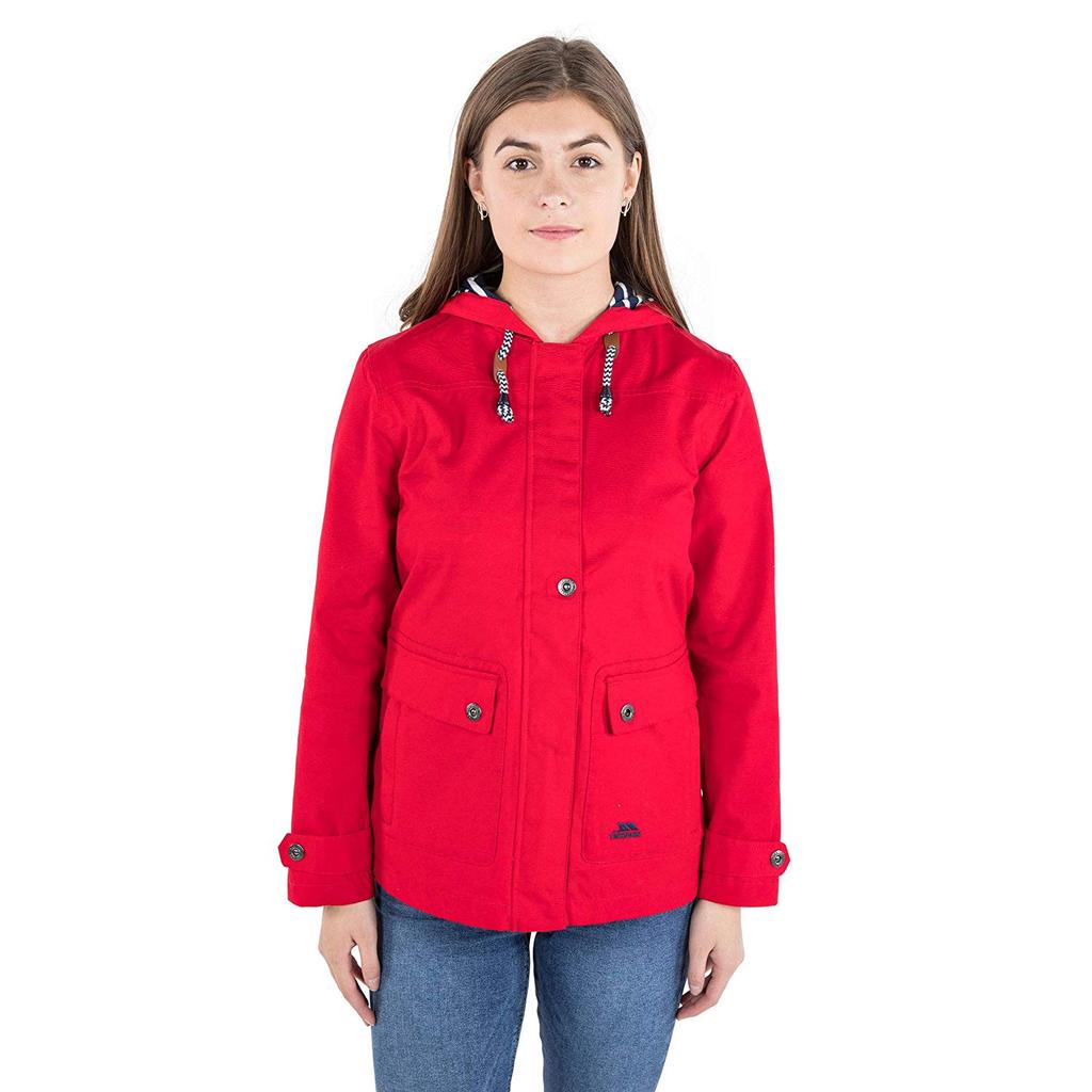 Trespass SEAWATER - Damen Jacke JKT TP75 (RED, XS)