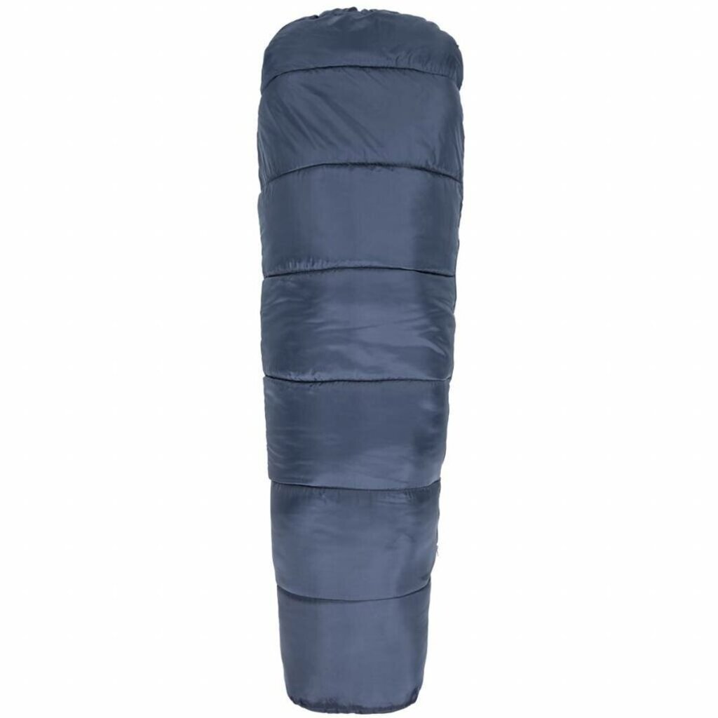 Trespass BUNKA - Kids Sleeping Bag (navy/green, 175cm × 65cm)