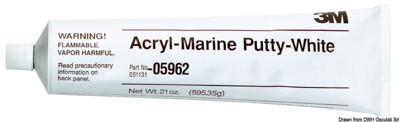 3M Marine Acrylic Putty White 200 g