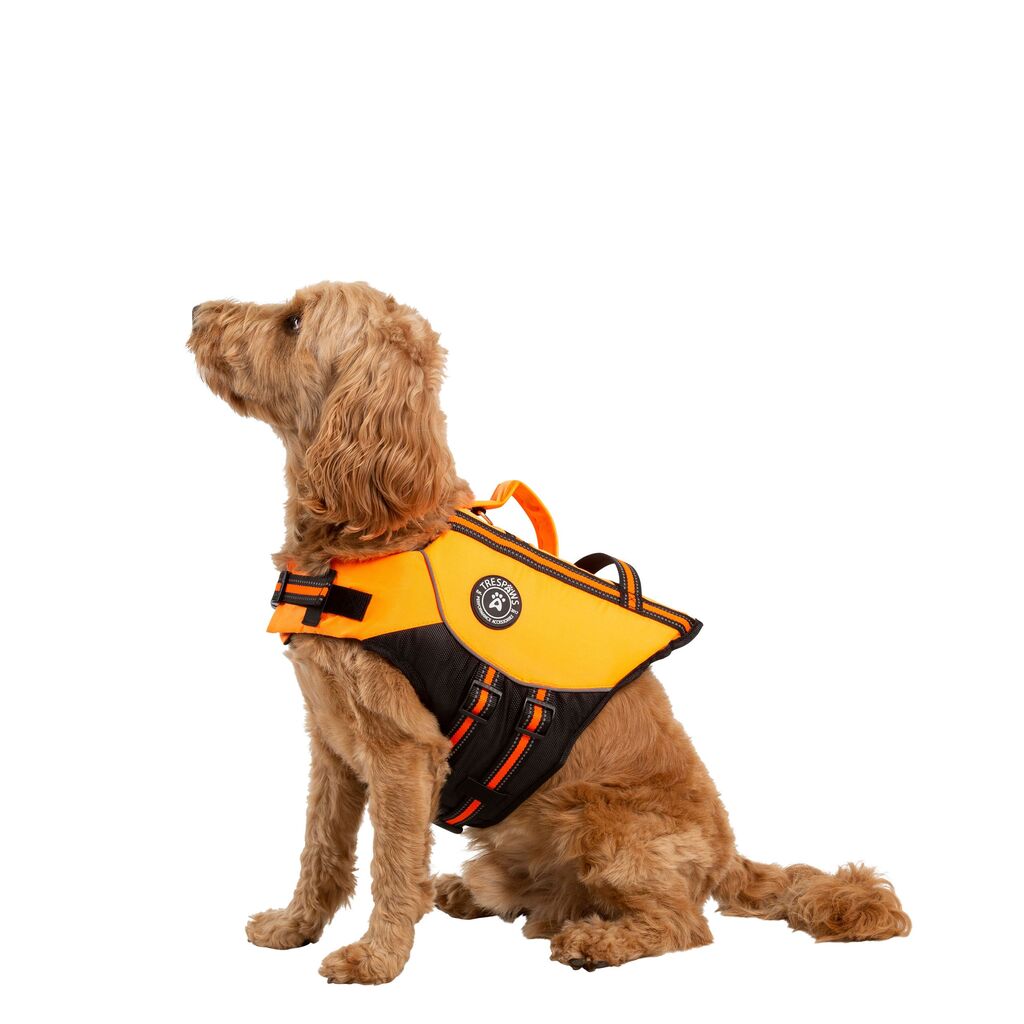 Trespass SURFDOG - Auftriebshilfe für Hunde (neon orange, M, HIV)