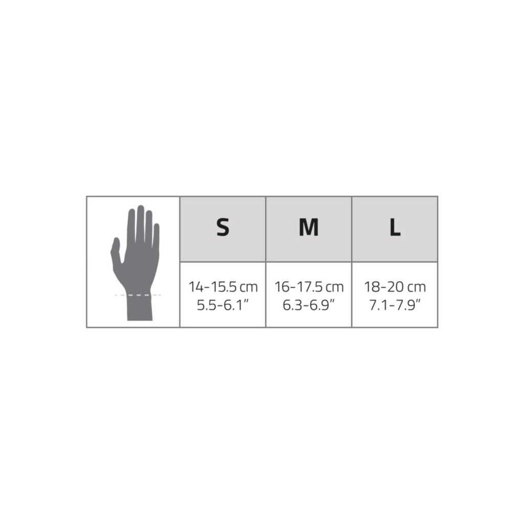 Pure2improve Wrist Thumb Support (Black, 17.5cm × 6.9cm, M)