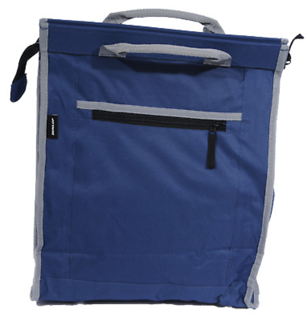 Dunlop Bicycle Shopping Bag (blue, 35cm × 14cm × 42cm, 0.833kg)