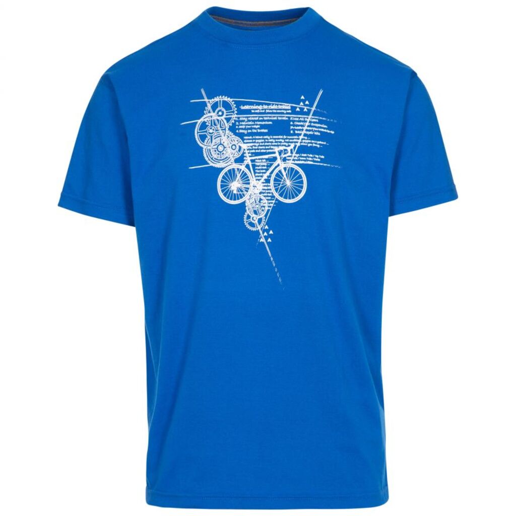 Trespass MEMENTO - Herren T-Shirt (blau, S, BLU)