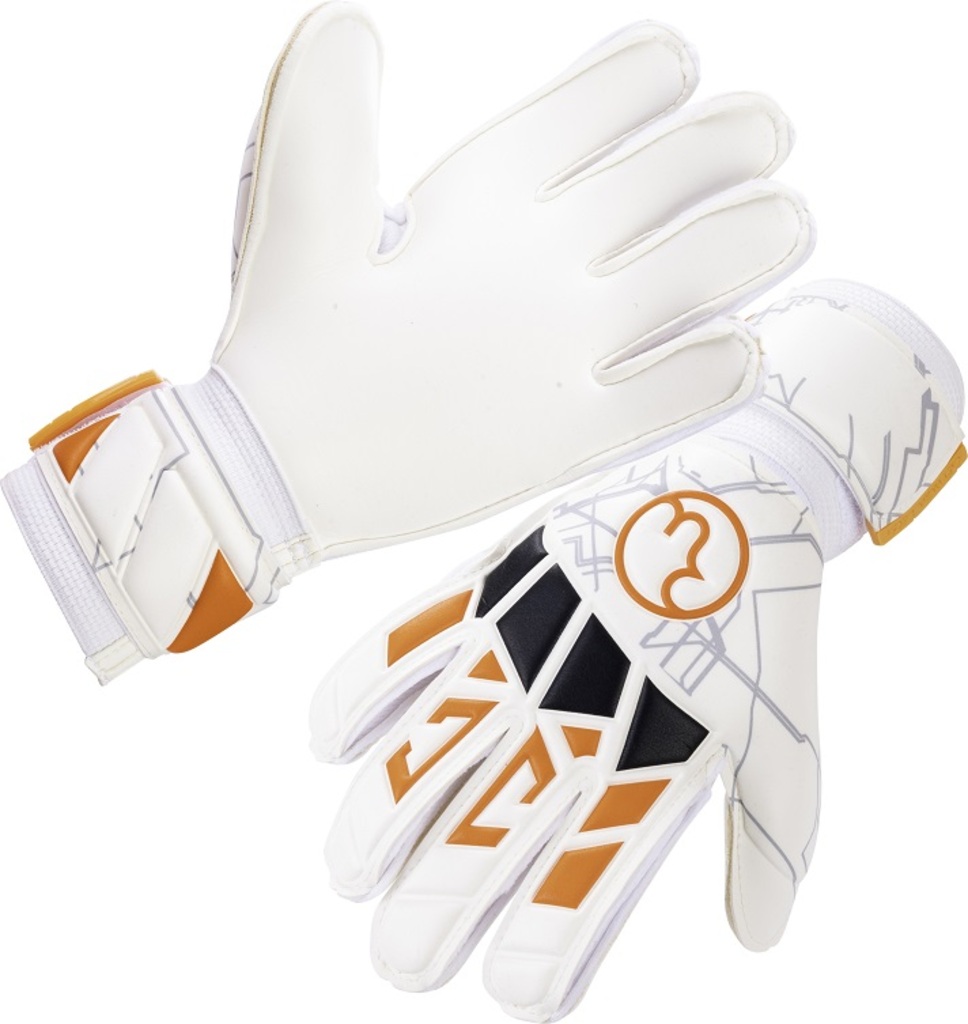 RWLK Goalkeeper Gloves Metro Junior (orange, white, 4)