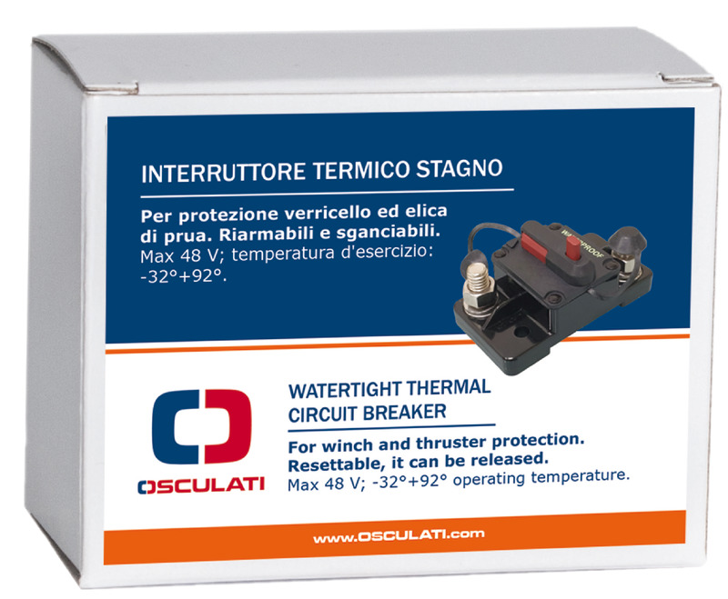 Waterproof thermal circuit breaker 150 A