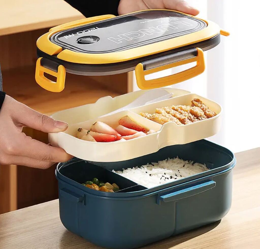 CHAMP double compartment lunch box