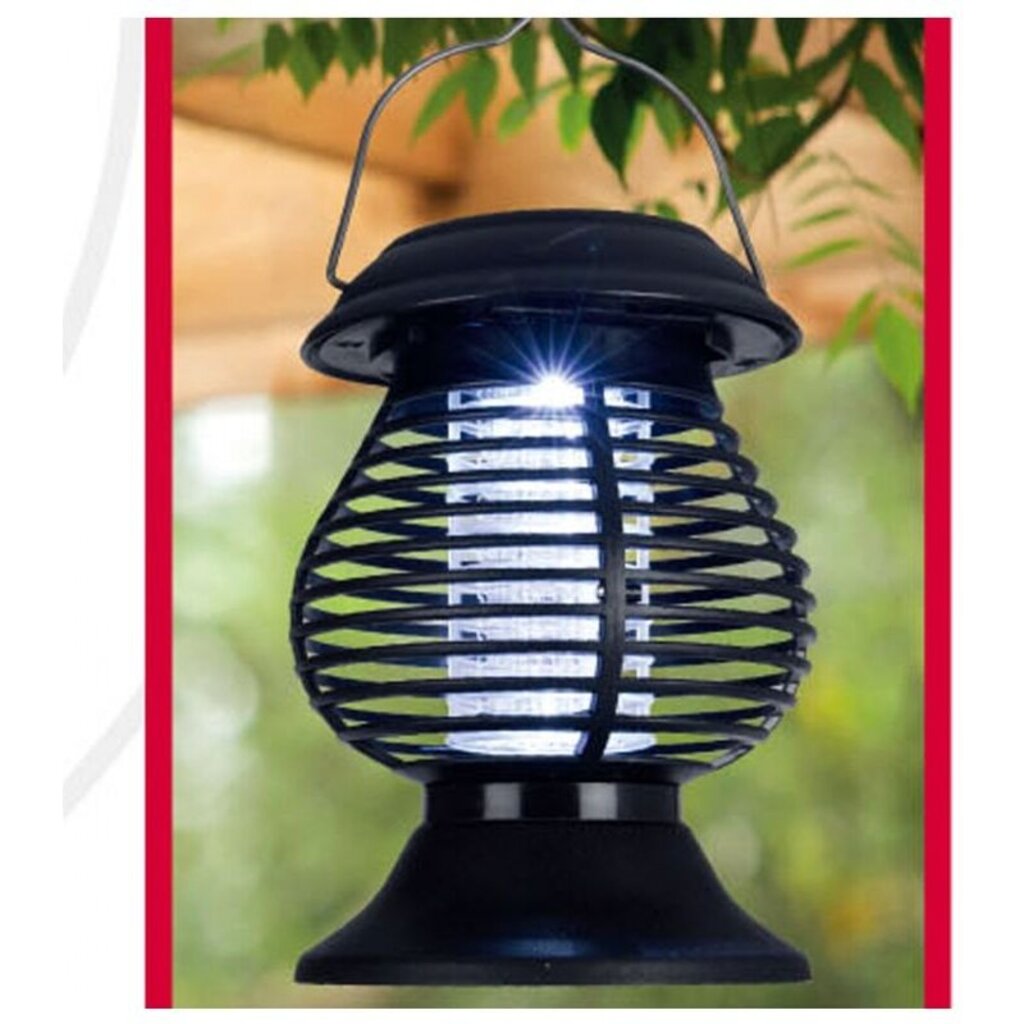  Pro Lampada solare da giardino per l'illuminazione e il controllo degli insetti volanti (14 cm × 26 cm)