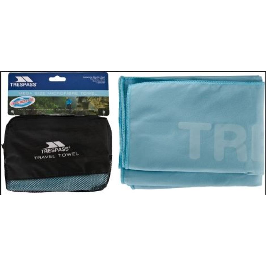 Trespass SOGGY - ANTIBACTERIAL TOWEL (pool blue, POB)